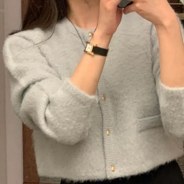 [BUNJANG] Miel Verni Cardigan Mint / 미엘 베르니 가디건 민트