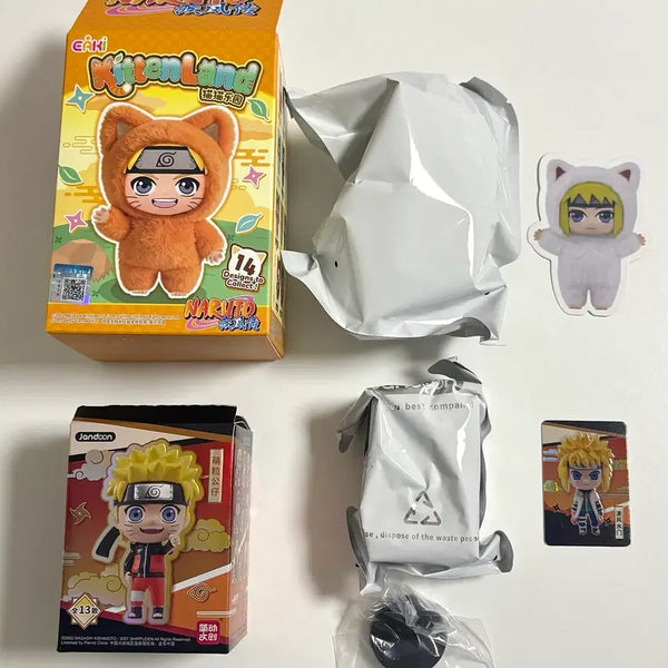 [BUNJANG] Naruto Minato Standing Mini Figure & Mini Rasengan Set / 나루토 미나토 스탠딩 미니 피규어, 미니 나부부 세트