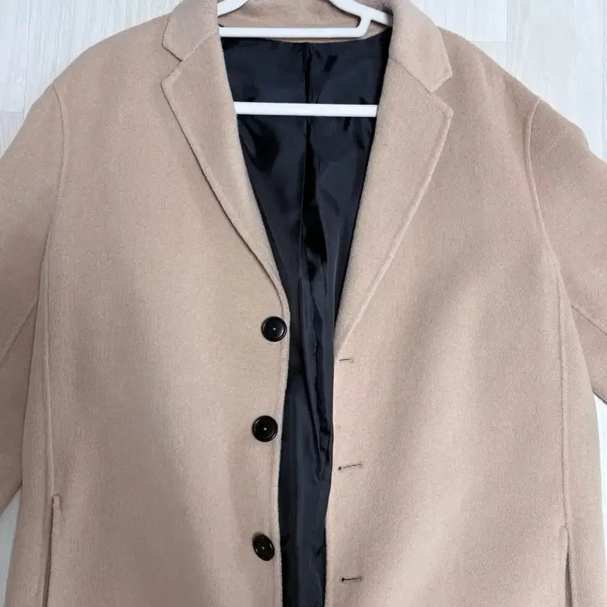 [BUNJANG] Nuiginasil Beige Double Coat / 베이지색 더블 코트 (누이그나실)