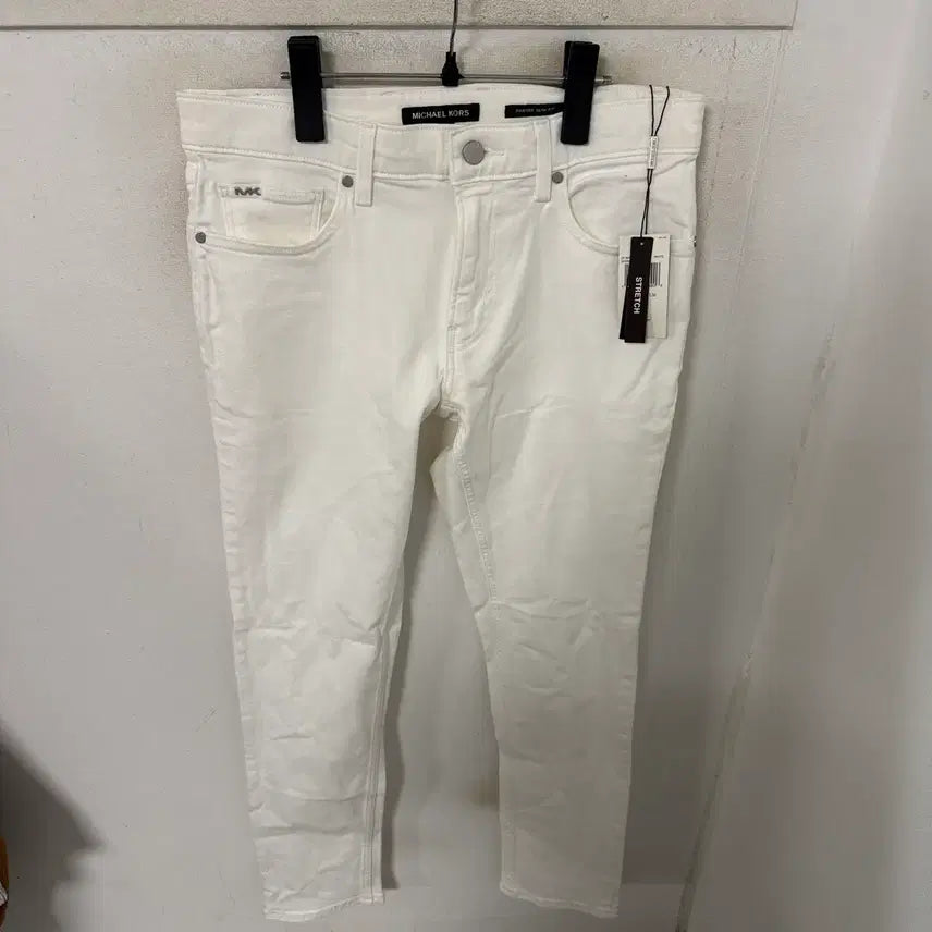 [BUNJANG] Michael Kors White Denim Pants / 새상품 마이클코어스 데님팬츠
