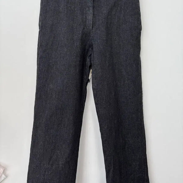 [BUNJANG] Black Denim Pants / 흑청데밈 팬츠