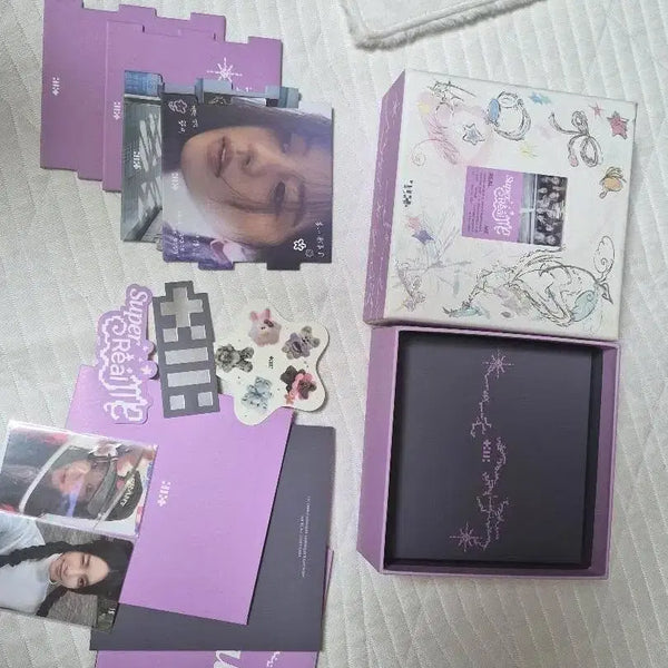 [BUNJANG] ILLIT 'I'LL'IVE' Magnetic Version Album Components / 아일릿 마그네틱 개봉 앨범 구성품 다 들어있음