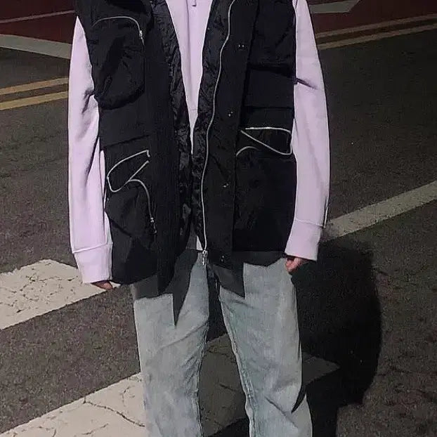 [BUNJANG] Dewip Oversized Padded Vest / 드윕 오버사이즈 패딩 베스트