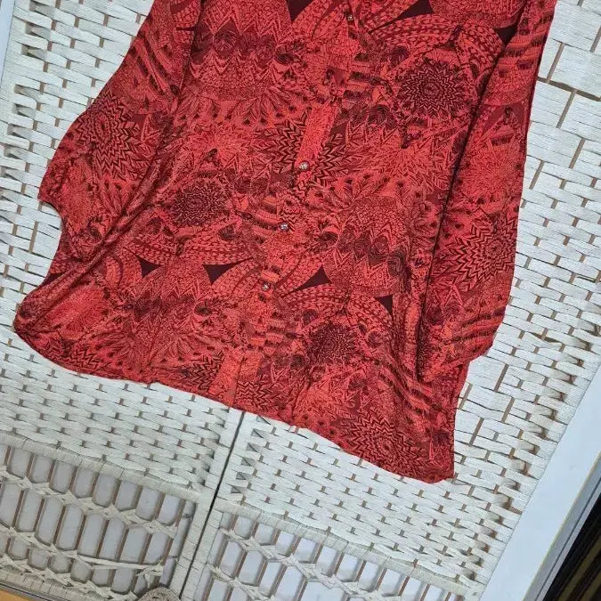 [BUNJANG] Women's 100% Rayon Blouse Size 99 / 미사용!인견100%여성상의99