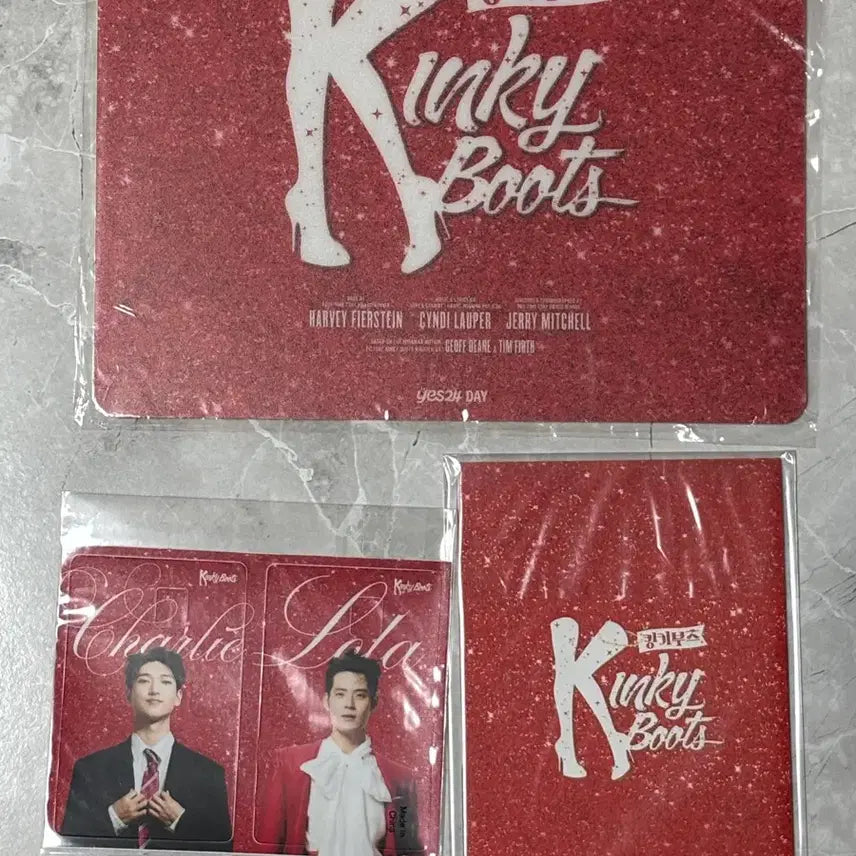 [BUNJANG] Kinky Boots Merchandise Set / 킹키부츠 굿즈 세트