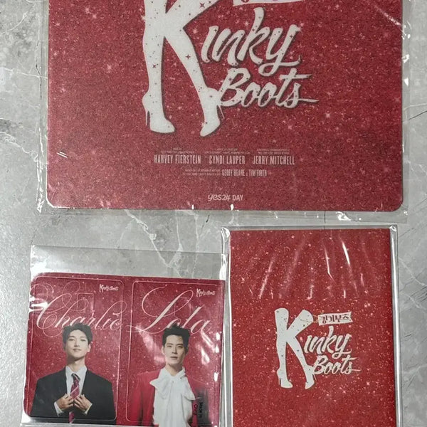 [BUNJANG] Kinky Boots Merchandise Set / 킹키부츠 굿즈 세트