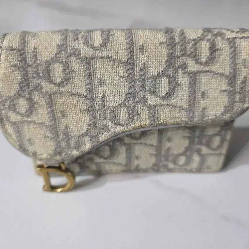 [BUNJANG] Dior Oblique Saddle Card Holder / 디올 오블리크 새들 카드 지갑