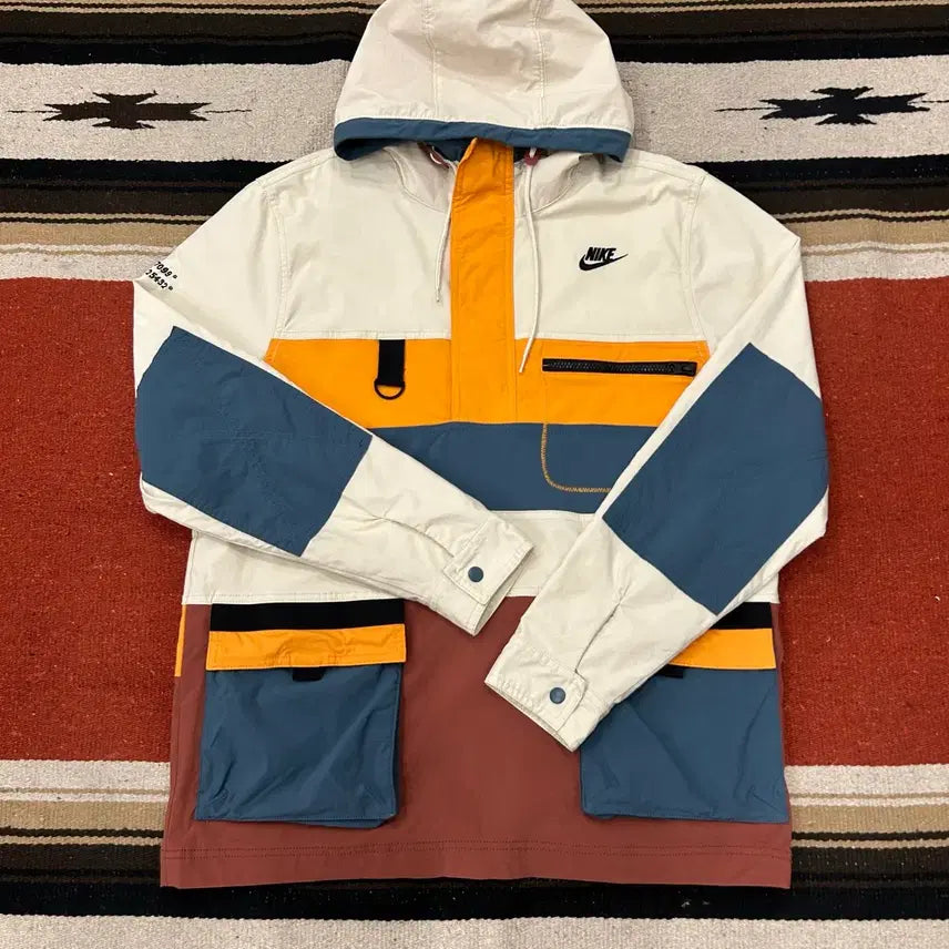 [BUNJANG] Nike Hype Hike Anorak Windbreaker Jacket / 나이키 하이프 하이크 아노락 바람막이