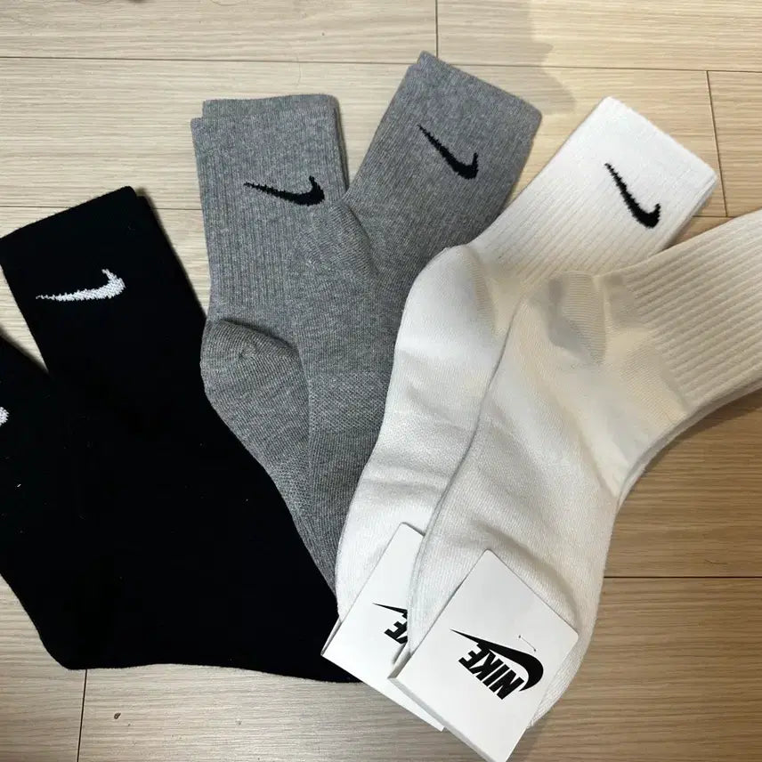 [BUNJANG] Nike Mid-Calf Socks 6-Pair Pack / 일반두께  나이키중목양말 6켤레 색상선택가능