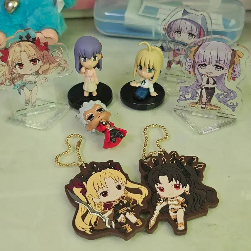 [BUNJANG] Fate/Grand Order Figure, Acrylic Stand, Keychain Bundle Set / 페이트 페그오 fgo 피규어 아크릴스탠드 키링 일괄