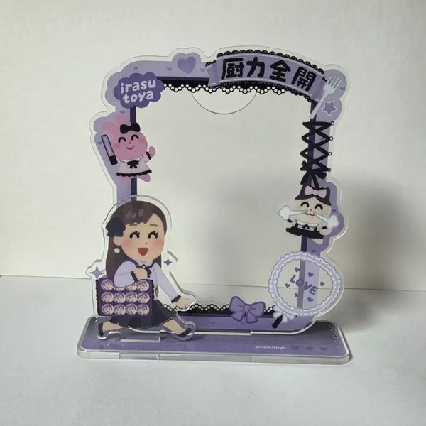 [BUNJANG] Irasutoya Batch/Landmine Type Acrylic Stand Diorama Holder / 이라스토야 양산형(지뢰계) 아크릴스탠드 디오라마 홀더