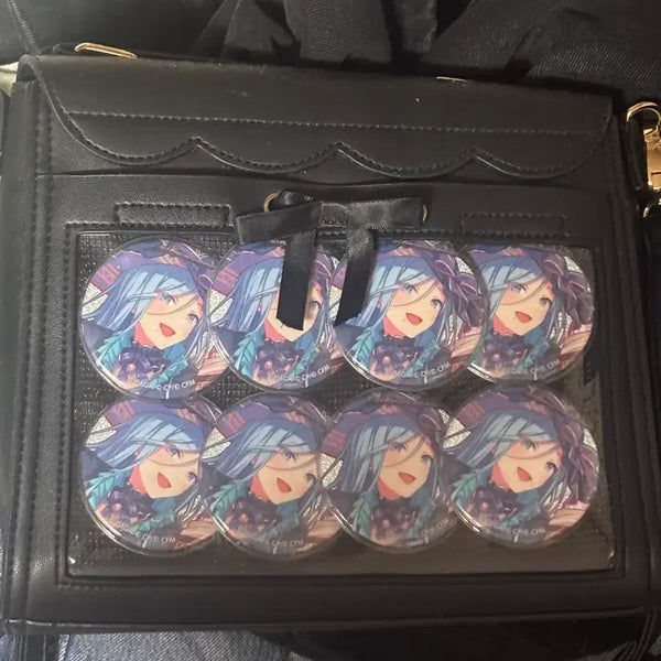[BUNJANG] Project Sekai Shizuku Glitter Can Badge Ita Bag Bundle Set / 급처) 프로세카 시즈쿠 글리터 캔뱃지 이타백 일괄 판매