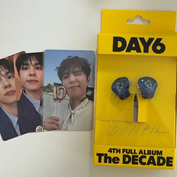 [BUNJANG] DAY6 Wonpil The DECADE In-Ear Monitors (Unused) / DAY6 데이식스 The DECADE 원필 인이어(미사용)