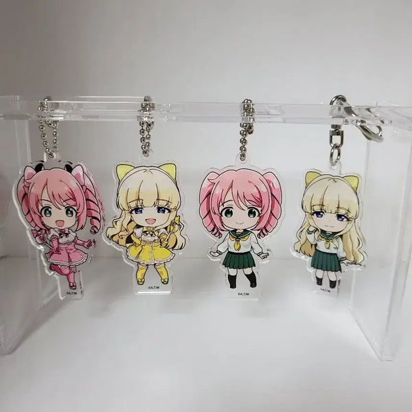 [BUNJANG] Magical Girl Transformation Acrylic Keyring - Bundle Set / 일괄)마법소녀를 동경해서 아크릴 키링