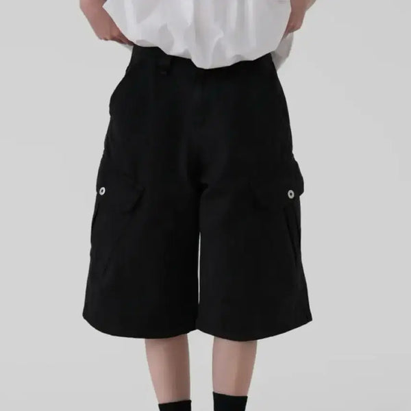 [BUNJANG] Autumn Cargo Bermuda Shorts / (무배) 어텀 카고 버뮤다팬츠