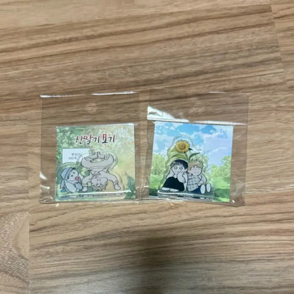 [BUNJANG] Hongsil Quest Hongkwe SD Acrylic Charms Set / 홍실퀘스트 홍퀘 SD 아크릴 코롯토 2종 일괄