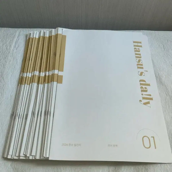 [BUNJANG] Sidae Injae Korean Language Daily Study Material Set (40 Issues) / 시대인재 재종 국어 일간지  40회분 전회차