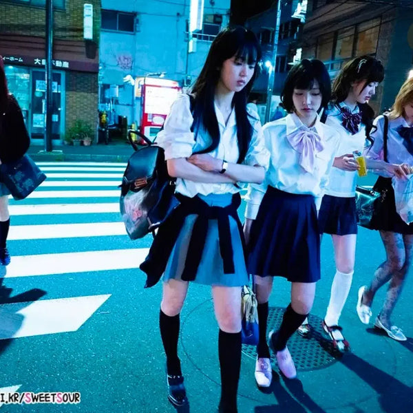[BUNJANG] Kiki Style Japanese JK Uniform Set / 키키감성 jk교복 일본교복 미소녀교복 갸루교복 갸루 찐갸루