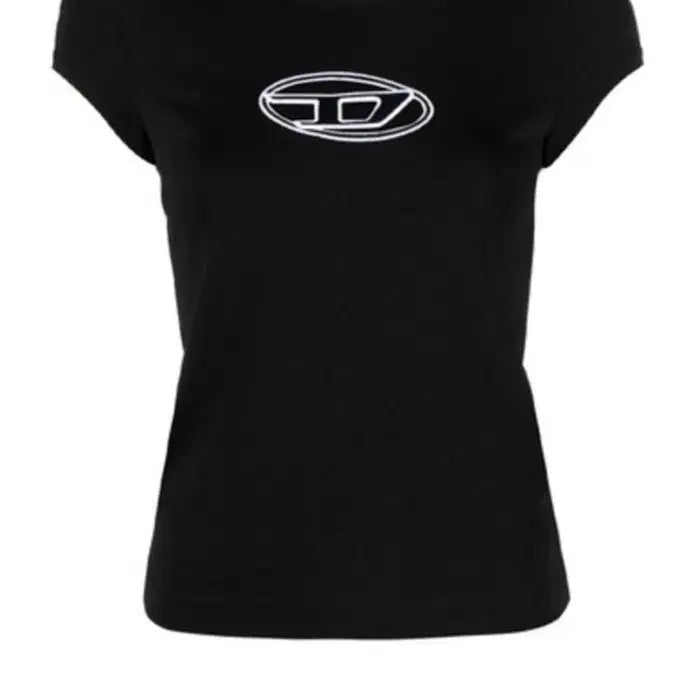 [BUNJANG] Diesel Black Logo Slim Fit T-Shirt / 디젤 반팔티 블랙