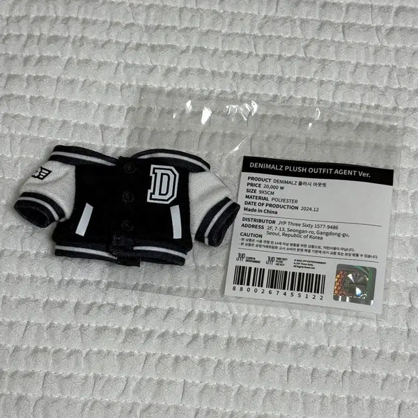 [BUNJANG] DENIMALZ Plush Outfit Varsity / DENIMALZ 플러시 아웃핏 바시티