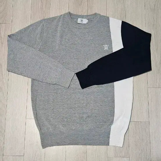 [BUNJANG] Anewo Sweatshirt - Grey / 어뉴  맨투맨 스웻셔츠 95. 가슴단면 50