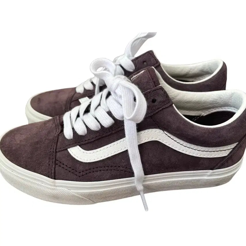 [BUNJANG] Vans Vault OG Old Skool LX Pig Suede Wine / (225)반스 볼트 OG 올드스쿨 LX 피그 스웨이드 와인