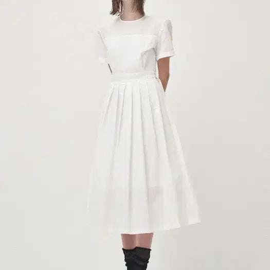 [BUNJANG] ETMONT Pleated Dress M / 에트몽 플리츠 원피스 m