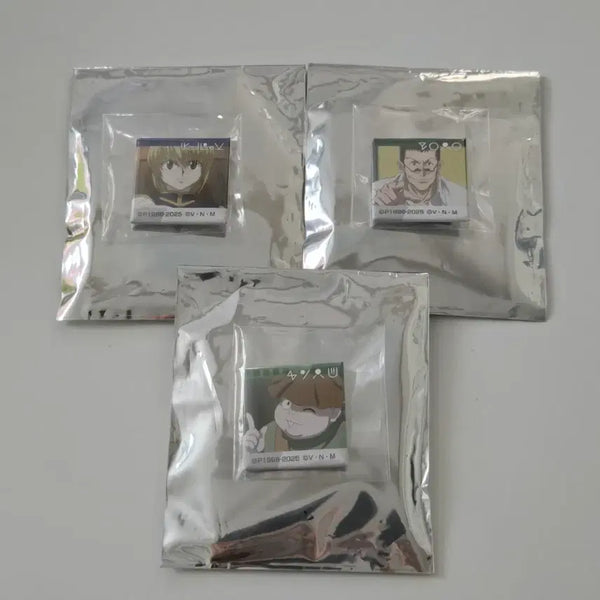[BUNJANG] Hunter x Hunter Komacore Mini Can Badge Set - Kurapika / 헌터헌터 코마코레 미니 캔뱃지 크라피카