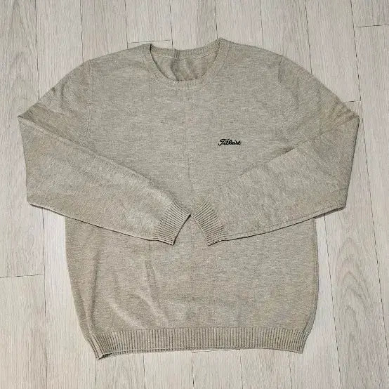 [BUNJANG] Titleist Golfwear Knit Beige Size 95 / 타이틀리스트 골프웨어 니트 베이지 95. 가슴단면 51