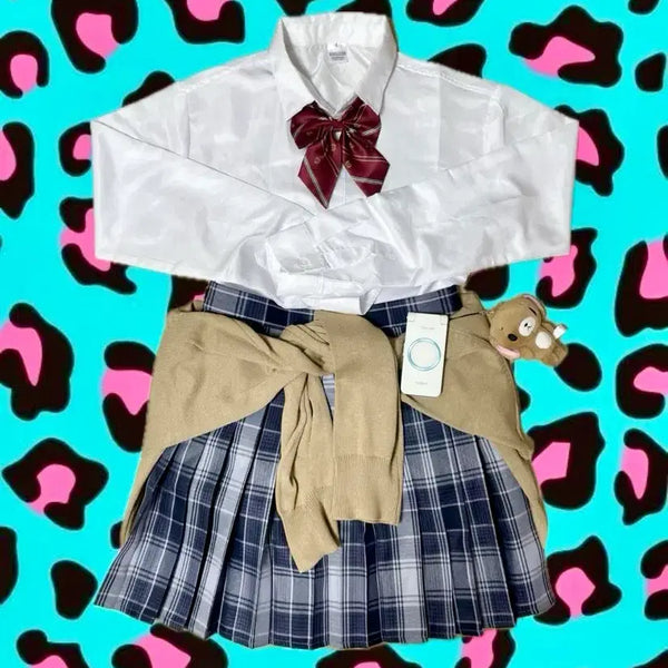 [BUNJANG] Gyaru JK School Uniform Set / 갸루교복 jk교복 일본 미소녀교복 일본교복 갸루 미소녀졸사