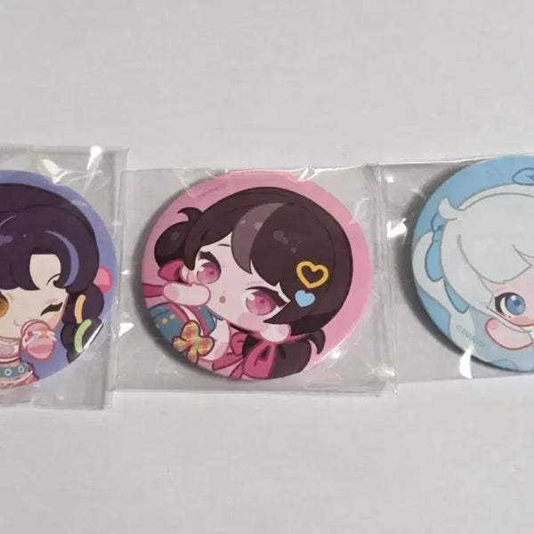 [BUNJANG] Ishakai Idol ISEPOP Can Badge / 이세돌 이세계아이돌 이세팝 캔뱃지 릴파 주르르 고세구
