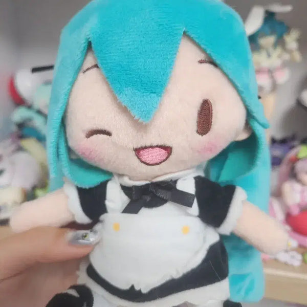 [BUNJANG] Hatsune Miku Maid Outfit Plush Doll / 미소녀 보컬로이드 하츠네 미쿠 메이드복 누이 인형