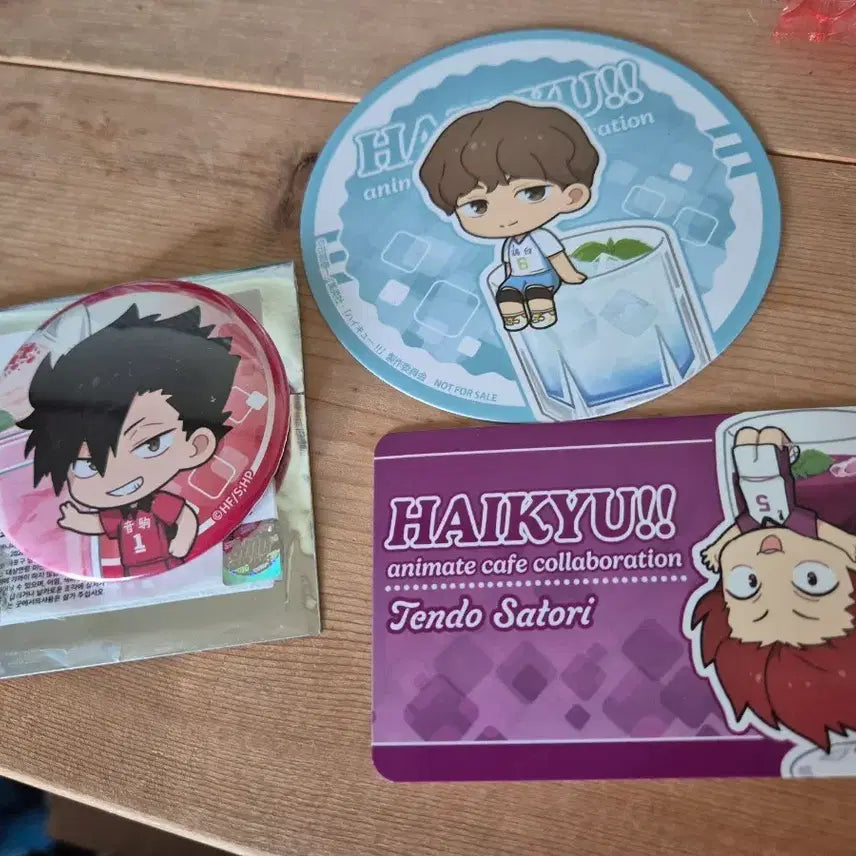 [BUNJANG] Haikyu!! Animate Cafe Collaboration Goods Bundle Set / 하이큐!! 애니메이트 카페 콜라보 굿즈 일괄