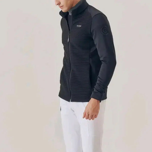 [BUNJANG] Cleveland Golf Transitional Jersey Zip-Up (Size M, Black) / 클리브랜드 골프 간절기 져지집업