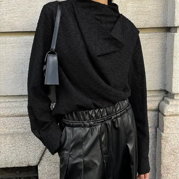 [BUNJANG] Orr Cowl Neck Blouse / (새상품) 오르 orr 카울넥 블라우스