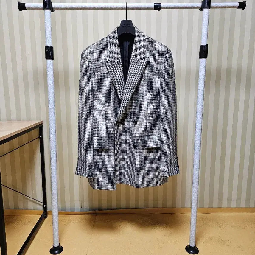 [BUNJANG] JILLSTUART NEW YORK Tweed Double Jacket Houndstooth M / 질스튜어트뉴욕 자켓 트위드 M