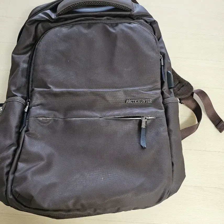 [BUNJANG] Arctic Hunter Brown Laptop Backpack / 아틱헌터 브라운 노트북 백팩