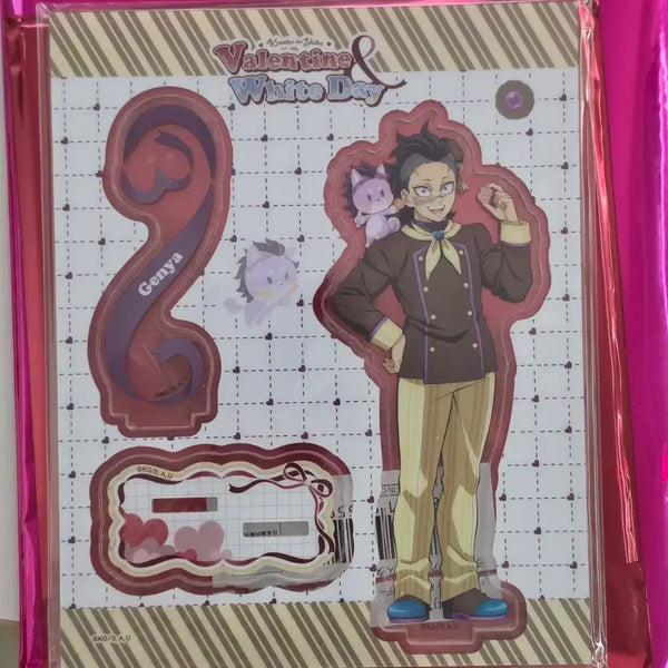 [BUNJANG] Demon Slayer Genya Valentine Acrylic Stand / 귀멸의 칼날 발렌타인 아크릴 겐야