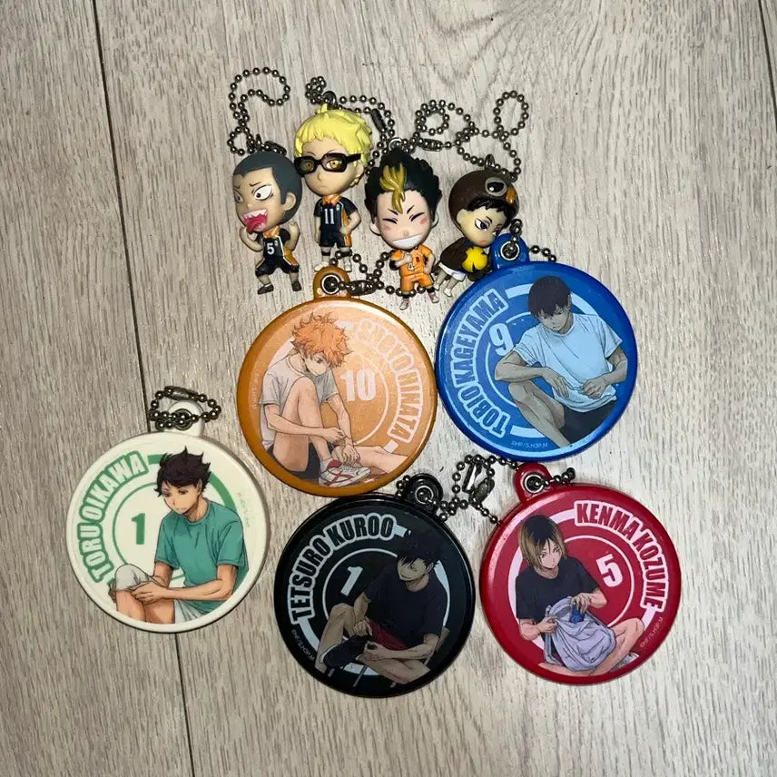 [BUNJANG] Haikyu!! Vintage Gacha Bundle Set / 하이큐 고전 가챠 일괄판매
