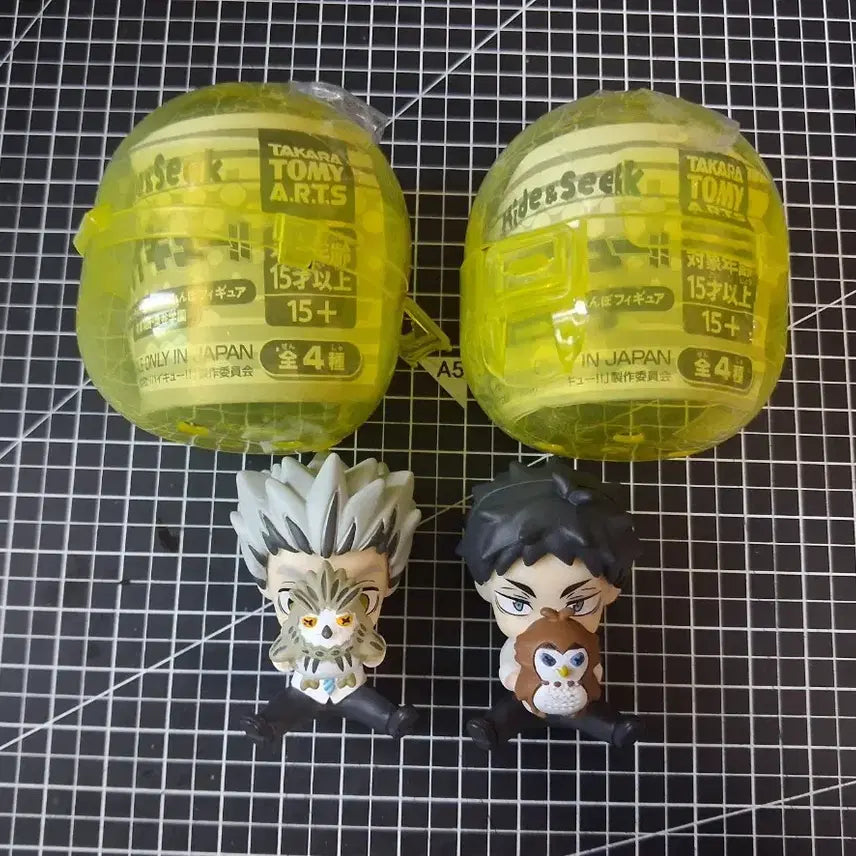 [BUNJANG] Haikyuu!! Hide and Seek Gacha Bokuto & Akaashi Set / 일괄 2종) 하이큐 숨바꼭질 가챠 보쿠토+아카아시