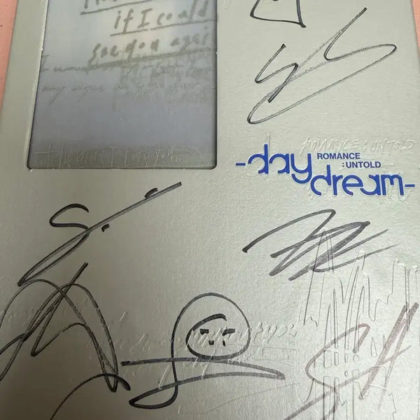 [BUNJANG] Enhypen Daydream Romance Untold Signed CD / 엔하이픈 데이드림 로맨스 언톨드 싸인앨범 사인cd