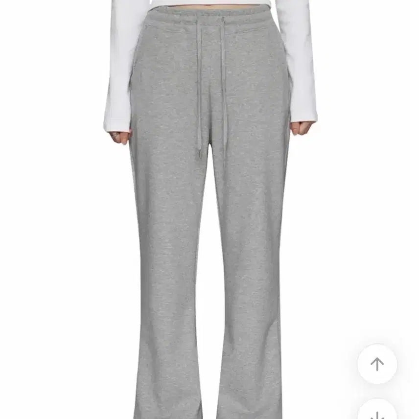 [BUNJANG] Black Up Bient Bootcut Banding Pants - Grey (Short S) / 블랙업 비엔트 부츠컷 밴딩팬츠 그레이 S Short