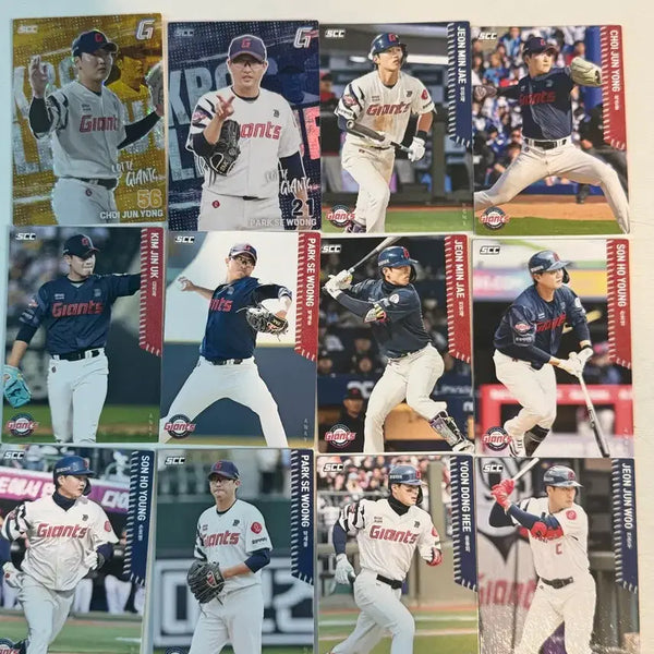 [BUNJANG] Lotte Giants KBO Baseball Photocard Bundle Set / kbo 포카 롯데자이언츠 판매합니다