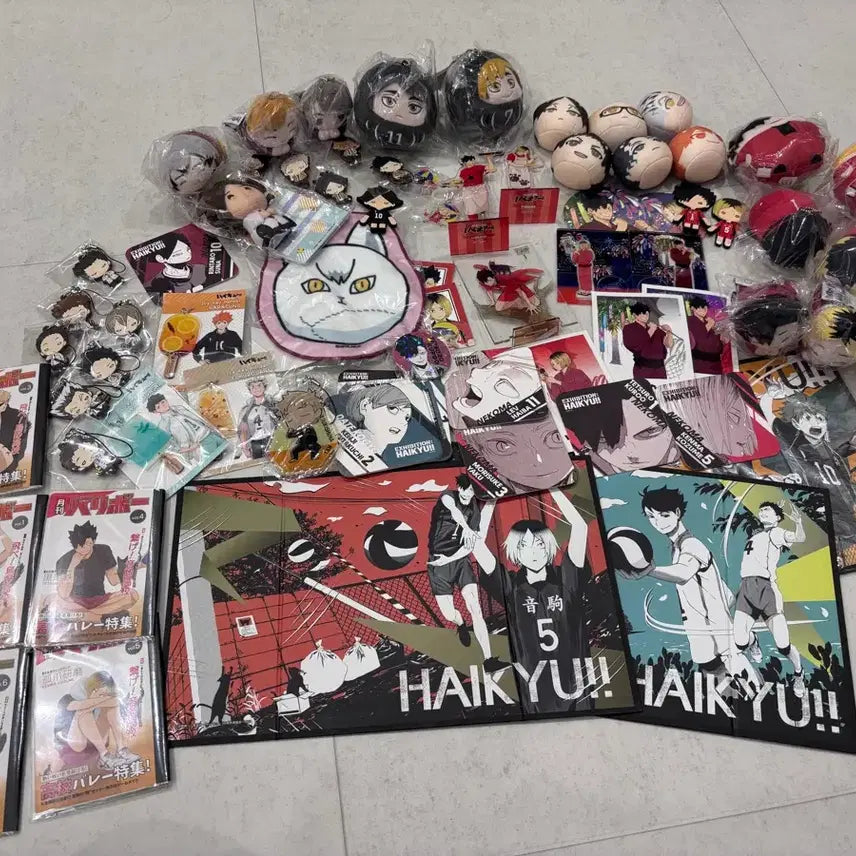 [BUNJANG] Haikyuu!! Goods Bundle Set / 하이큐 굿즈 일괄 12.5