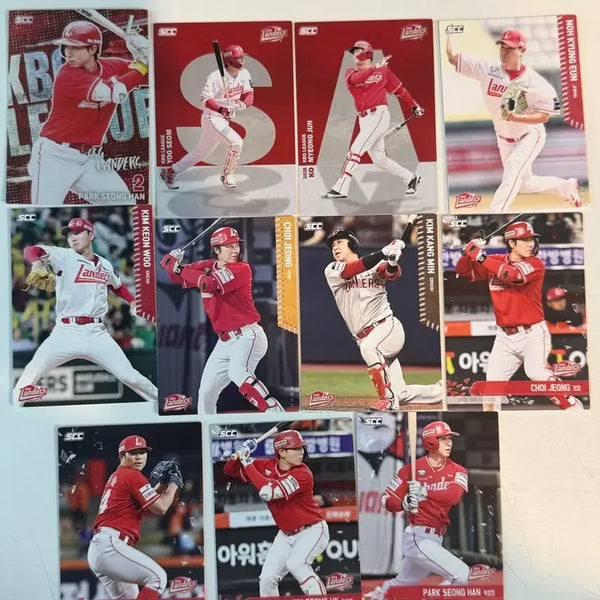 [BUNJANG] SSG Landers Baseball Player Photocard Bundle Set / kbo 포카 ssg랜더스 판매합니다