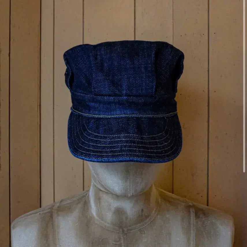 [BUNJANG] Birdnote 647 Denim Railroad Cap M / 구매글) 버드노트 647 데님 레일로드캡 M