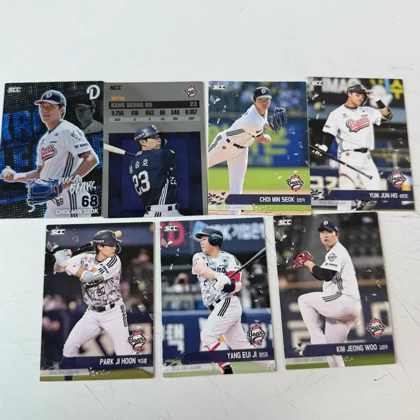 [BUNJANG] Doosan Bears KBO Photocard Bundle / kbo 포카 두산베어스 판매합니다