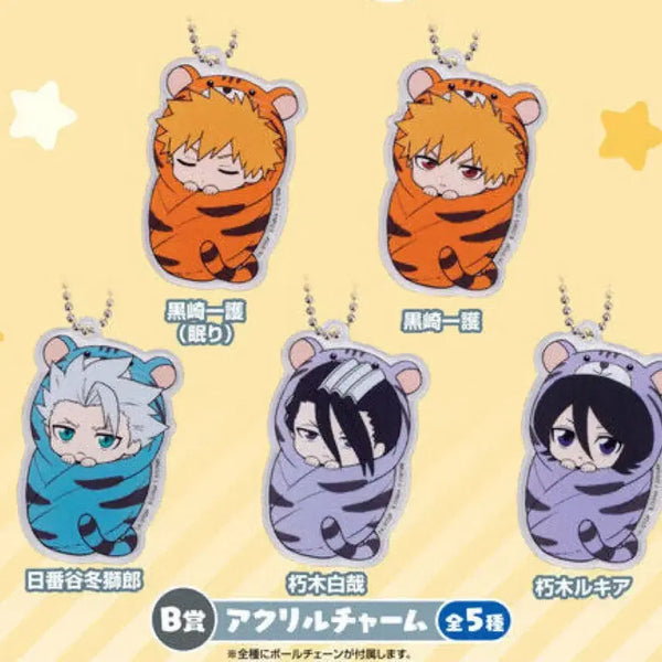 [BUNJANG] Bleach Ichigo & Rukia Keychain Set / 블리치 이치고, 루키아 키링
