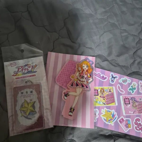 [BUNJANG] Aikatsu! Star Para Akari Hoshimiya Acrylic Stand Bundle Set / 아이엠스타 아이카츠 스타파라 하늘 아카리 아크릴 피카 일괄 판매