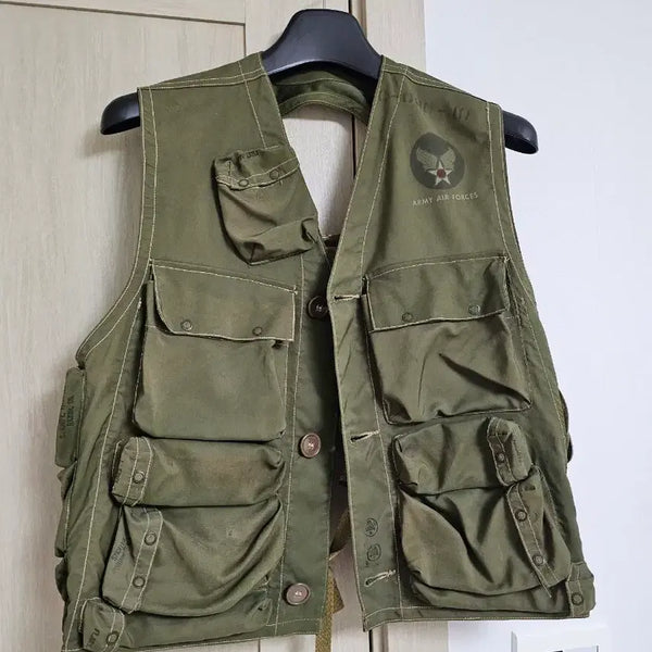 [BUNJANG] WW2 USAF C1 Survival Vest Original / WW2 USAF C1 서바이벌 베스트 오리지널